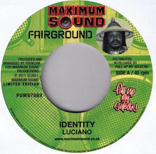 Luciano (2), Fantan Mojah - Identity / Road Code