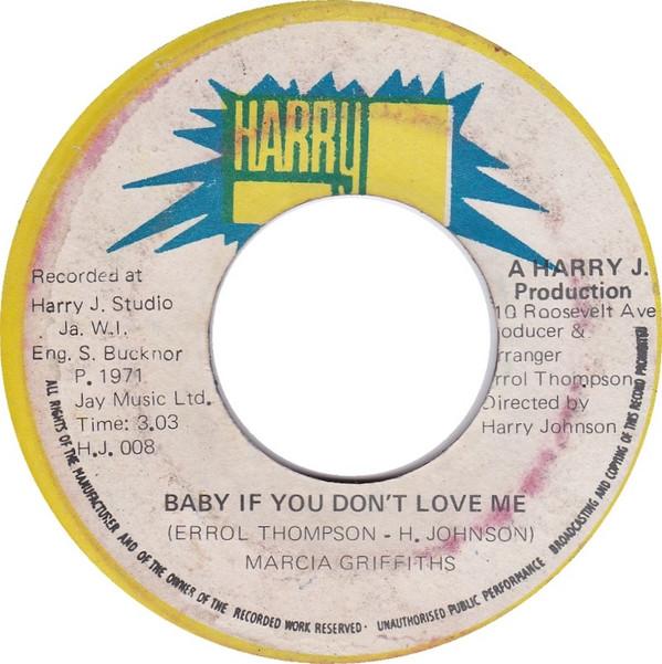 Marcia Griffiths - Baby If You Don't Love Me