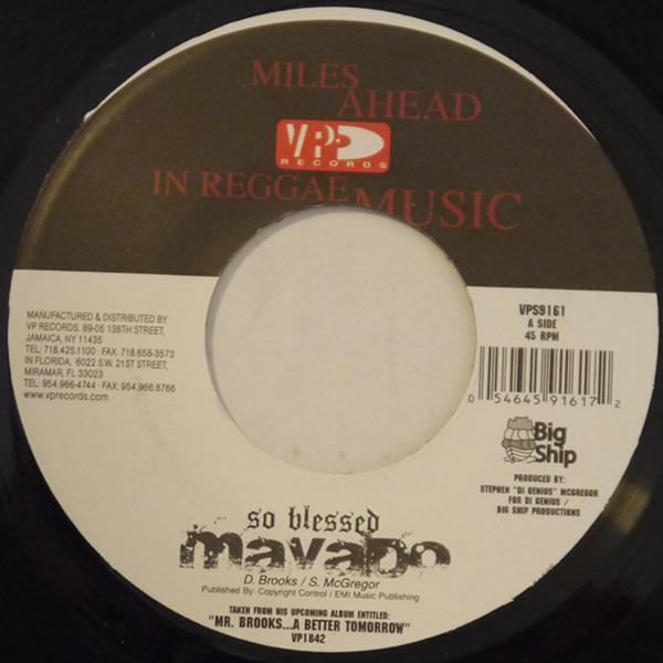 Mavado - So Blessed / Overcome