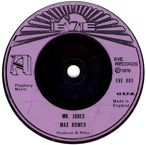 Max Romeo - Mr. Jones