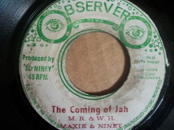 Max Romeo, Niney The Observer - The Coming Of Jah