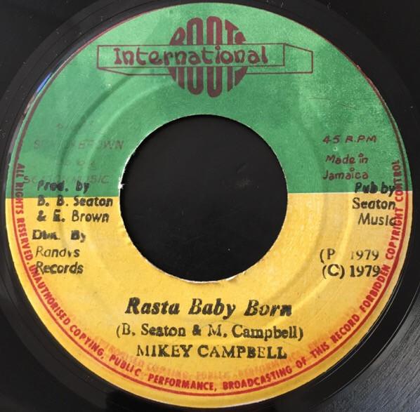 Michael Campbell - Rasta Baby Born