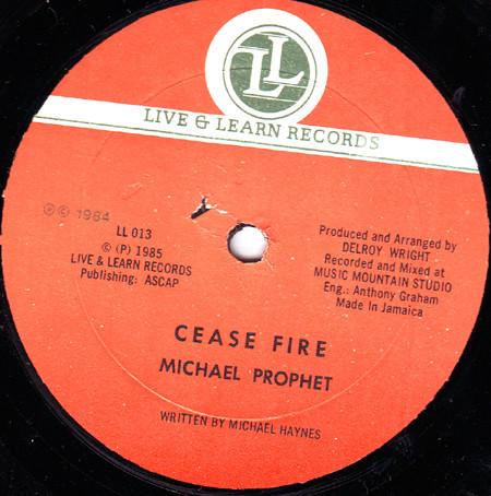 Michael Prophet - Cease Fire