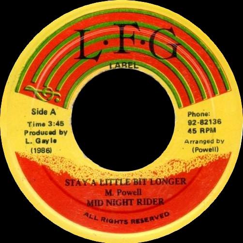 Midnight Riders - Stay A Little Bit Longer