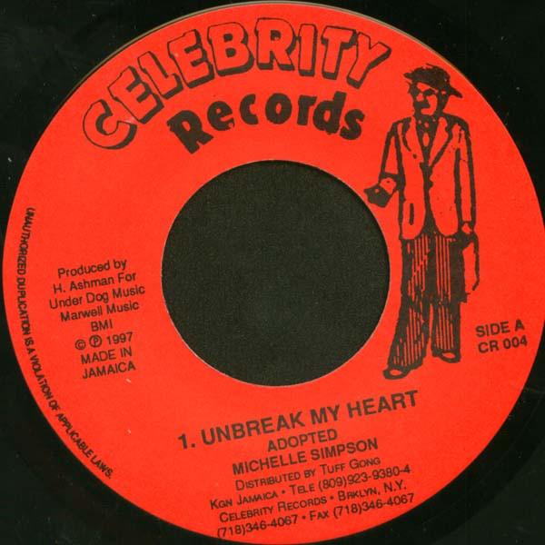 Mikey Jarrett, Bassadar, Michelle Simpson (2) - Unbreak My Heart / East & West