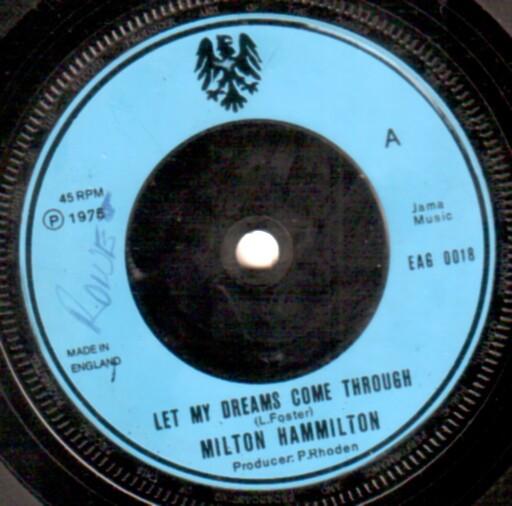 Milton Hamilton (2) - Let My Dreams Come Through