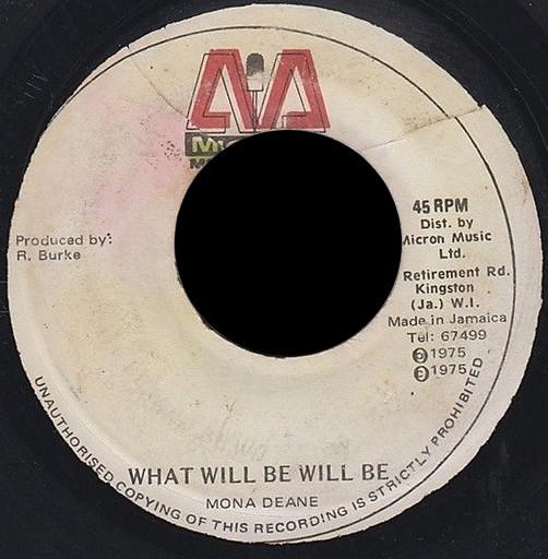 Mona Deane, Prince Philip, The Aggrovators - What Will Be Will Be