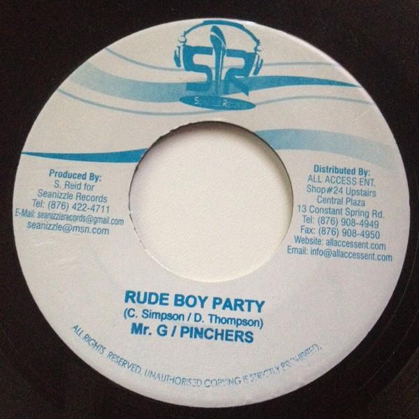 Mr. G (2), Pinchers, Future Fambo - Rude Boy Party / Hot Head