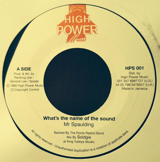 Mr. Spaulding - What's The Name Of The Sound