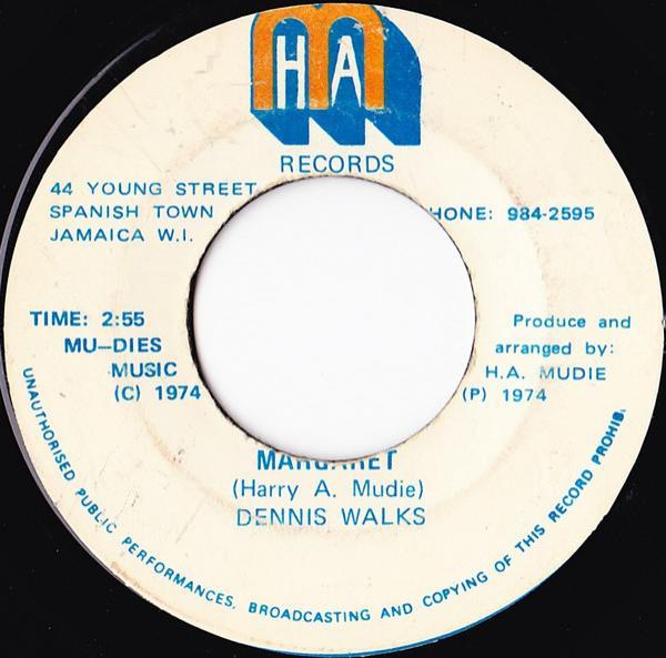 Mudies All Stars, Dennis Walks - Margaret / Strings Version