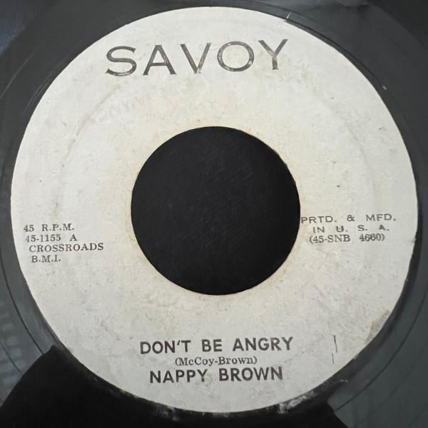Nappy Brown - Don't Be Angry