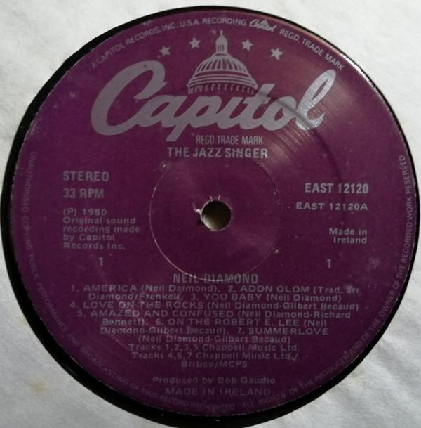 Neil Diamond - The Jazz Singer (Original Songs From The Motion Picture)