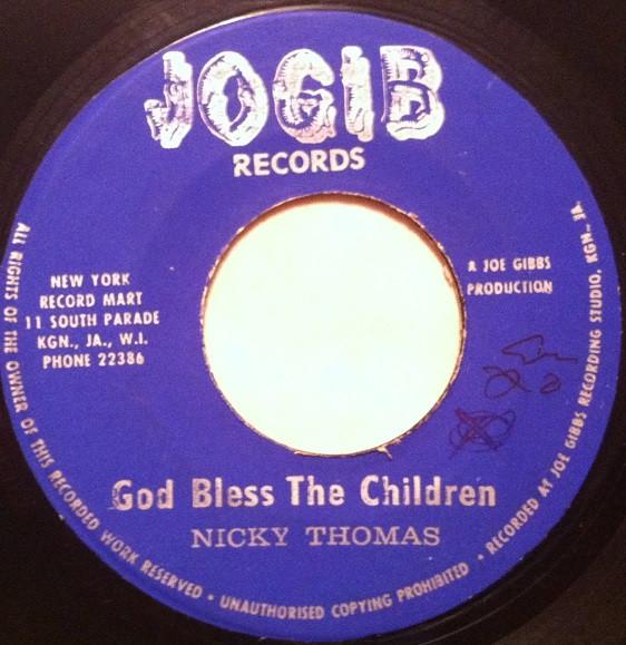 Nicky Thomas - God Bless The Children