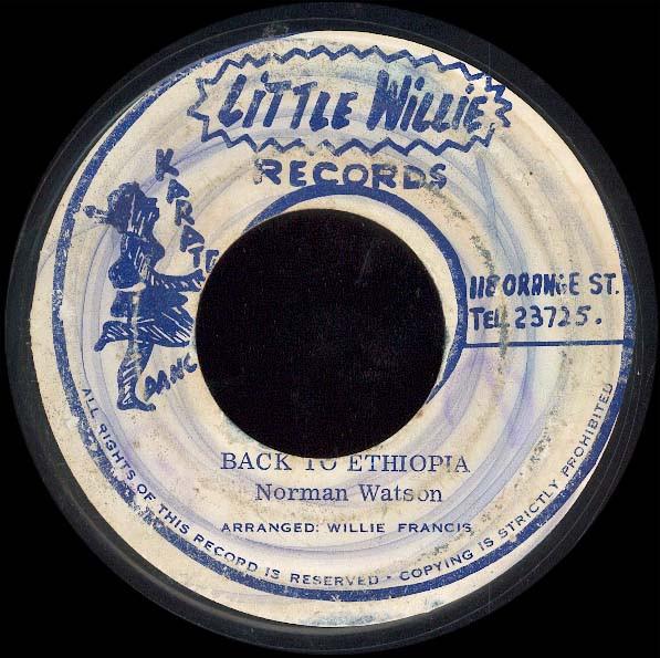 Norman Watson (2) - Back To Ethiopia