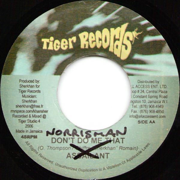 Norrisman, Assailant (4) - Let Love Control / Don't Do Me That