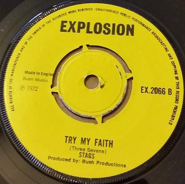 Paddy Corea, The Stags (4) - Soul & Inspiration / Try My Faith