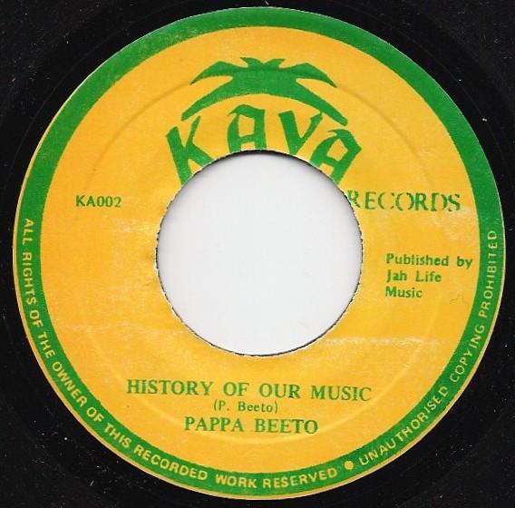 Papa Beeto - History Of Our Music