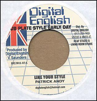 Patrick Andy - Like Your Style
