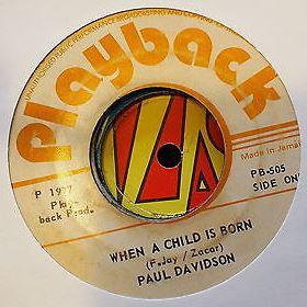 Paul Davidson - When A Child Is Born / Mandy