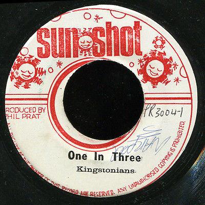 Phil Pratt All Stars, The Kingstonians - One In Three / Version