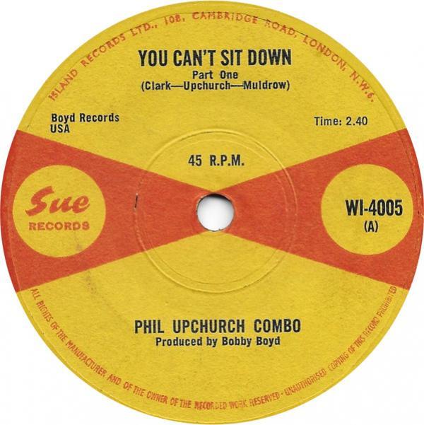 Phil Upchurch Combo - You Can't Sit Down