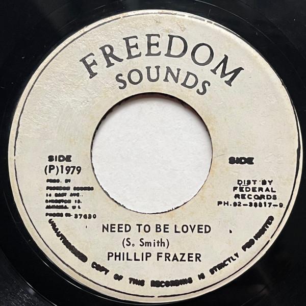 Phillip Fraser - Need To Be Loved