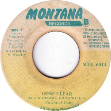 Poison Chang - Gone Clear