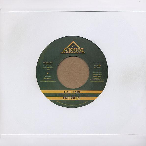 Pressure (15), Antonio West - Hail Fari / Rude Bwoy