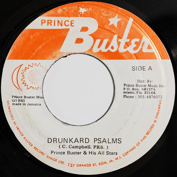 Prince Buster, Prince Buster's All Stars - Drunkard Psalms / Ten Commandments