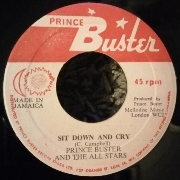 Prince Buster, Prince Buster's All Stars - Sit Down And Cry /  Judge Dread