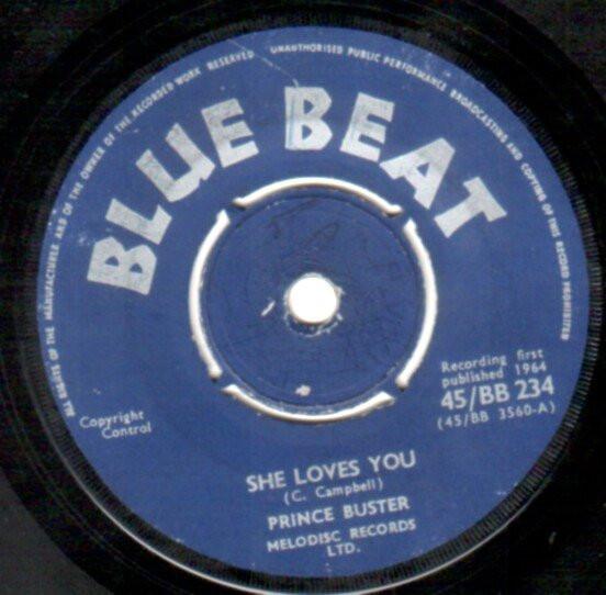 Prince Buster - She Loves You / Healing