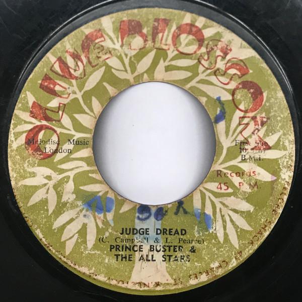 Prince Buster's All Stars, Fitzroy Campbell - Judge Dread / Sitting In Ya-Ya