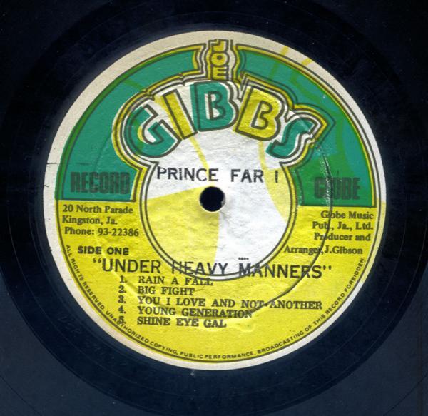 Prince Far I - Under Heavy Manners