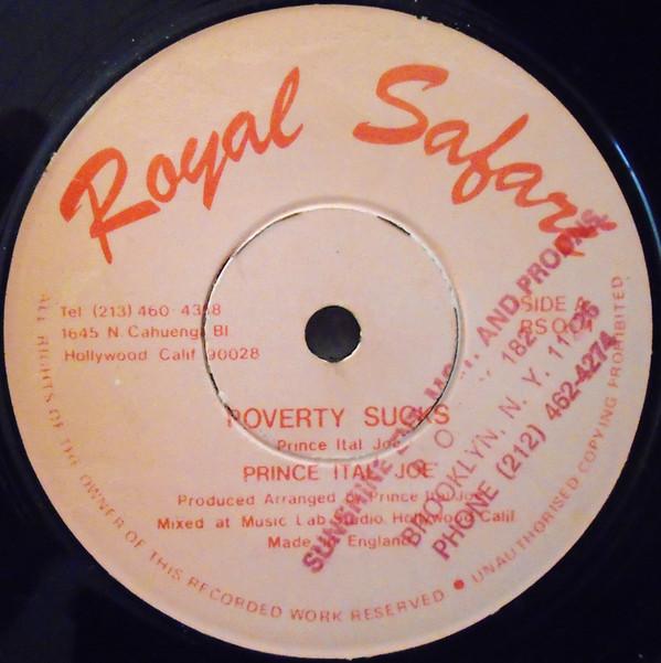 Prince Ital Joe - Poverty Sucks