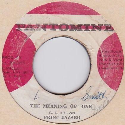 Prince Jazzbo, Suzanne Prescod - The Meaning Of One / Let Me In Your Heart