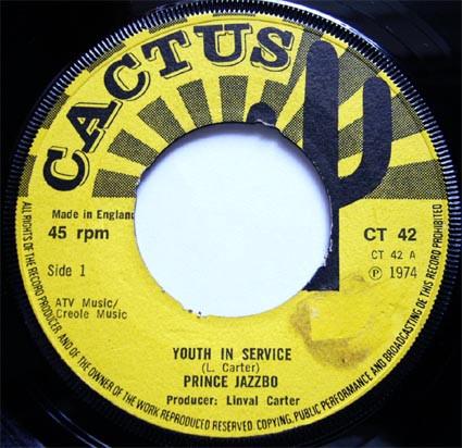 Prince Jazzbo - Youth In Service