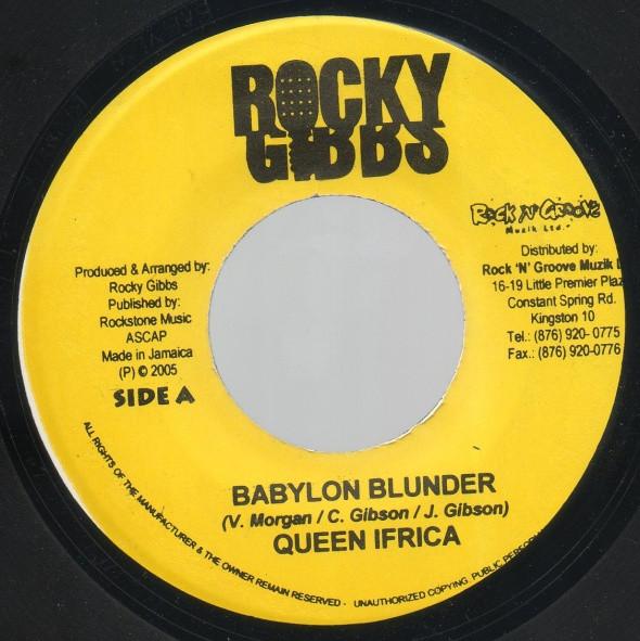 Queen Ifrica - Babylon Blunder