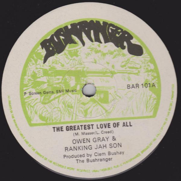 Ranking Superstar, Owen Gray, Tony Sexton, Ranking Jah Son - The Greatest Love Of All / Segregation