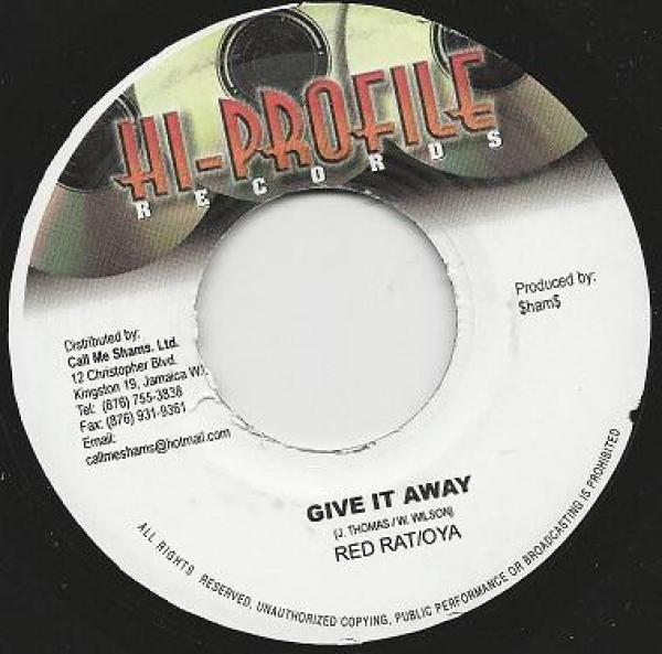 Red Rat - Give It Away / You Dead Now