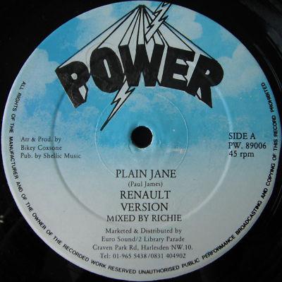 Renault, Wayne Young - Plain Jane / Pretty Looking Gal