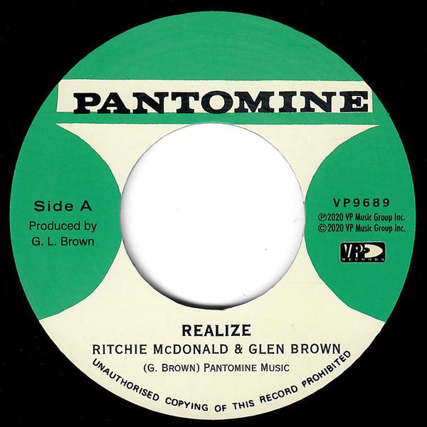 Richard McDonald, Glen Brown - Realize / Determination Skank