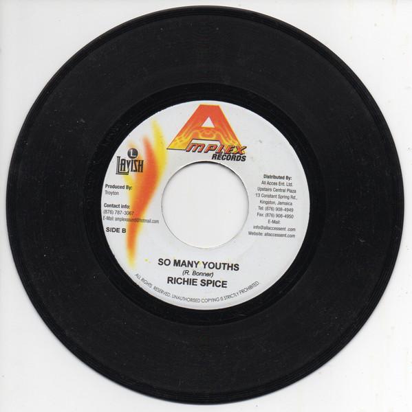 Richie Spice - So Many Youths