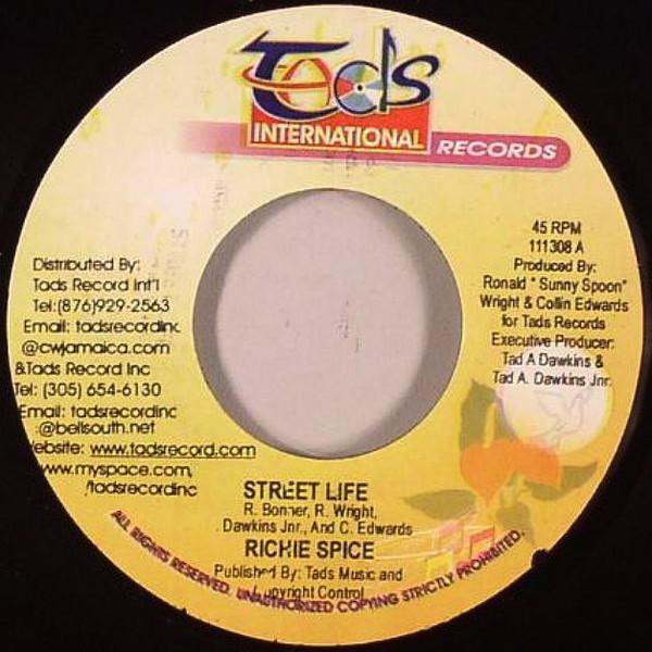 Richie Spice - Street Life