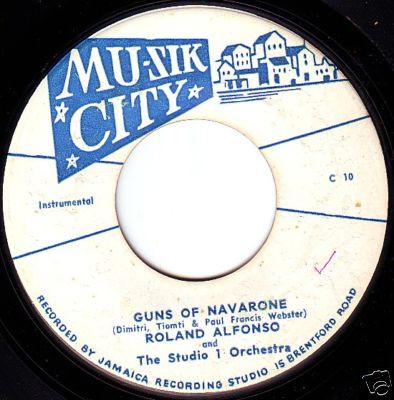 Roland Alphonso, Bongo Man Byfield, The Studio One Orchestra - Guns Of Navarone / Where Is Garvey?
