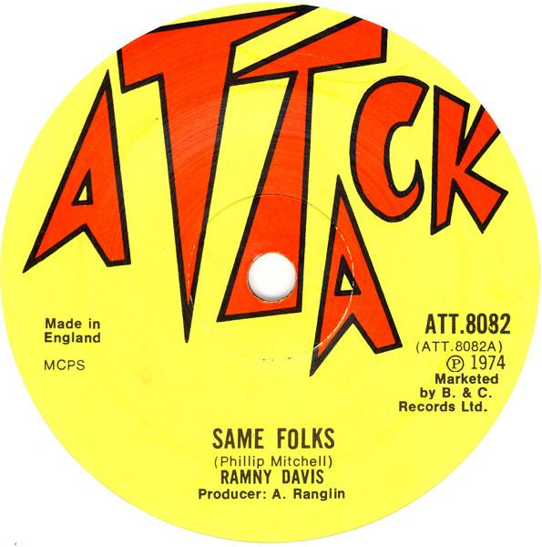 Ronnie Davis - Same Folks