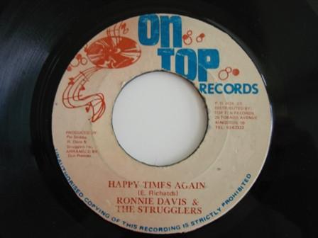 Ronnie Davis, The Strugglers (4) - Happy Times Again