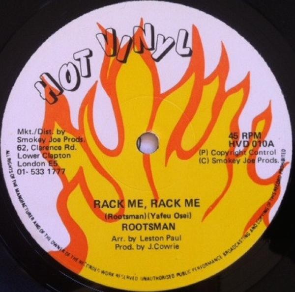 Rootsman - Rack Me-Rack Me / Everybody's World