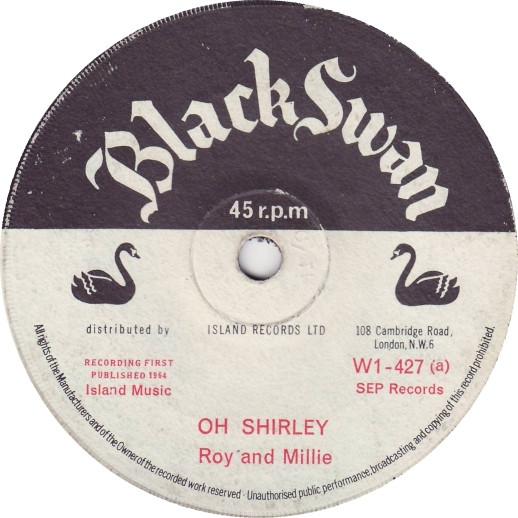 Roy & Millie - Oh Shirley / Marie