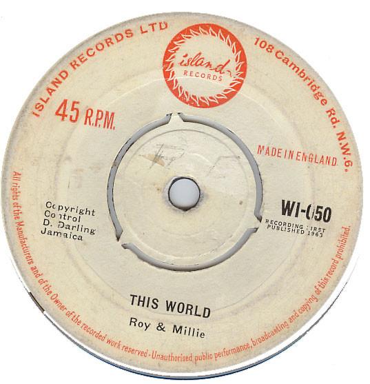 Roy & Millie - This World