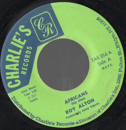 Roy Alton - Africans / Land Of Happiness